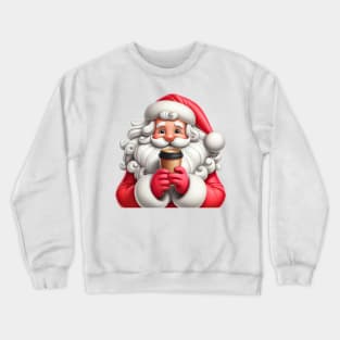 Santa's Coffee Break Crewneck Sweatshirt